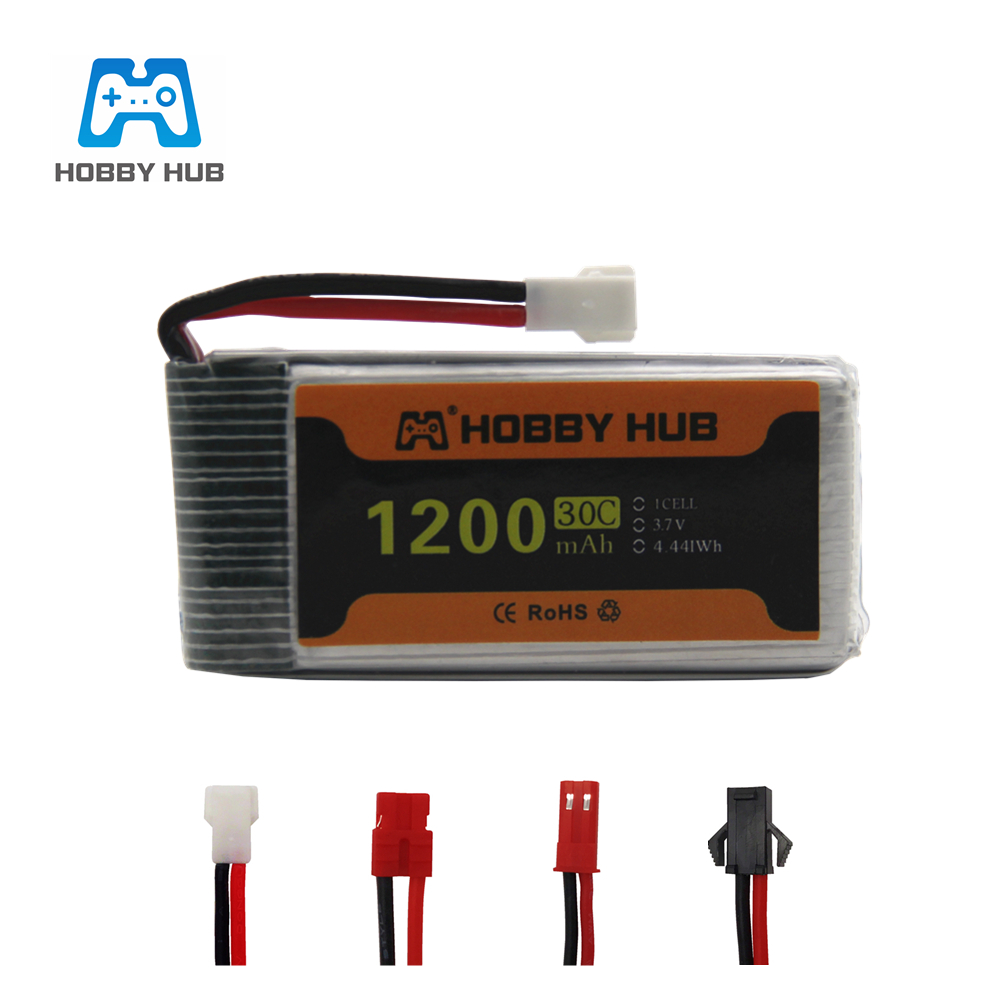 Rc Hobby Airplanes - 3.7V 1200 MAh 30C LiPo Pin