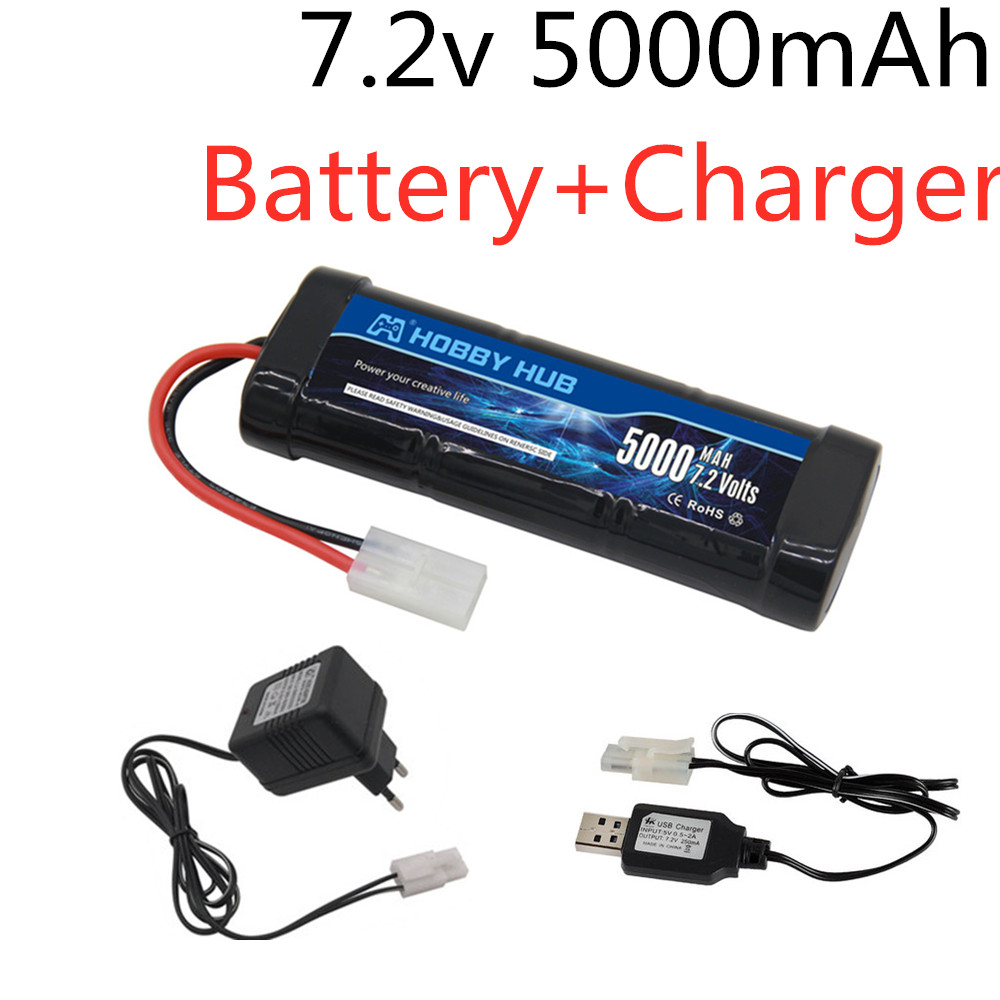 Rc Hobby Grade Car - 7.2V 5000 MAh Ni-MH Pin Với