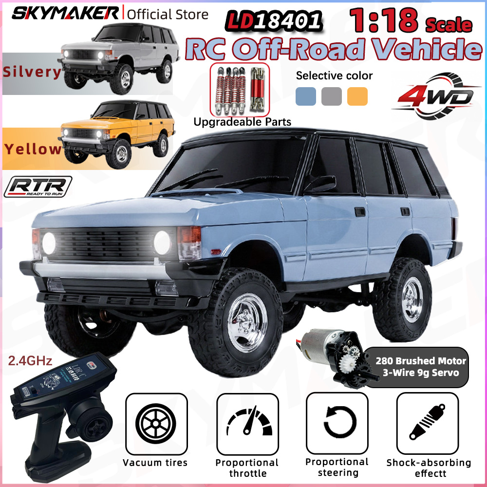 Rc Hobby Grade Car - LDRC LD18401 1/18 RC Car 4WD