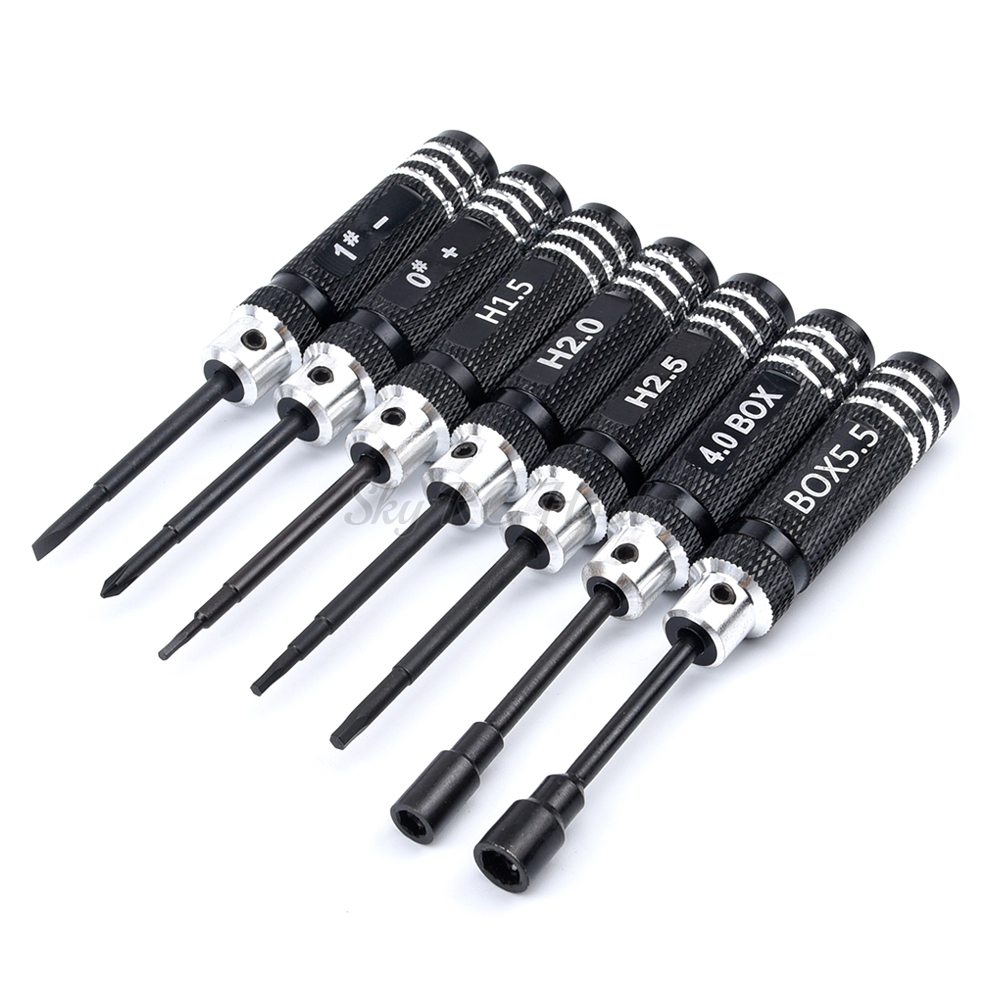 Rc Hobby Electric Screwdriver - 7 Cái/bộ 0/1/1.5/2/2.5/4/5.5Mm DIY Lục Giác