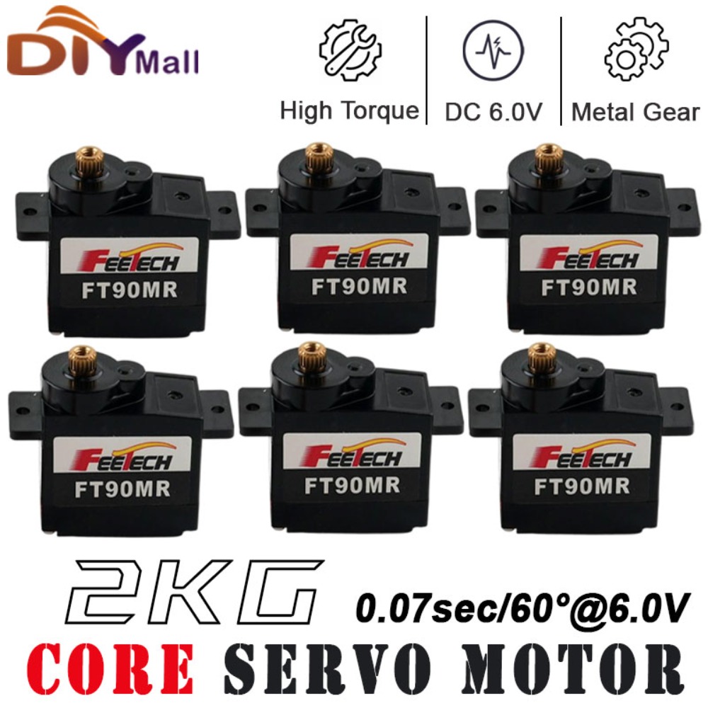 Rc Hobby Shops - 1/2/4 PCS Feetech FT90M Digital Metal