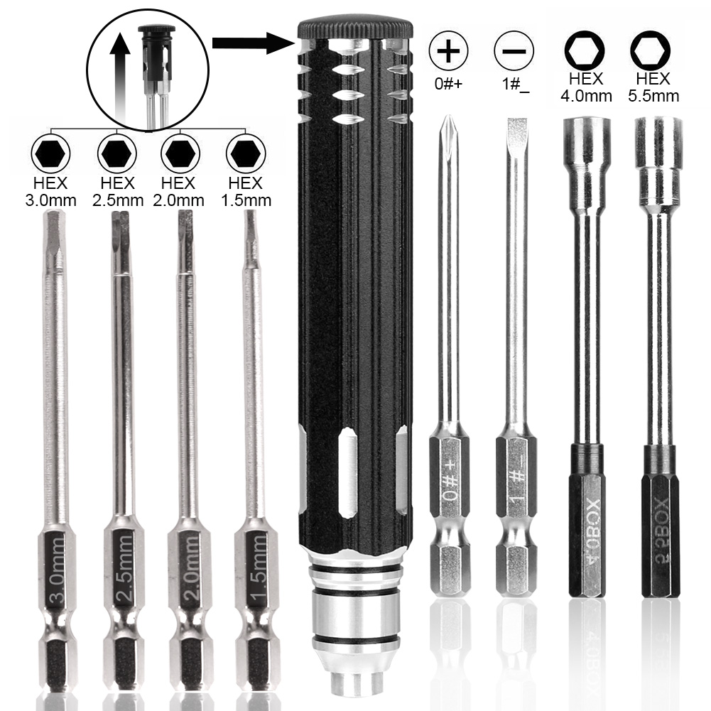 Rc Hobby Electric Screwdriver - 8 in 1 Screwdriver Hobby Hardware
