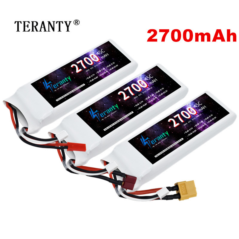Rc Hobby Airplanes - 1/3PCS 2S 7.4V Lipo Battery 2700mAh