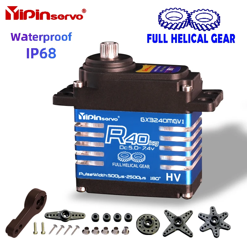 Rc Hobby Shops - Waterproof IP68 RC Servo 40kg All