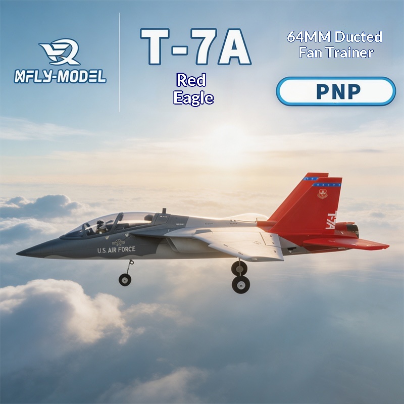 Rc Hobby Jet - XFly Model 64mm EDF T-7A Red