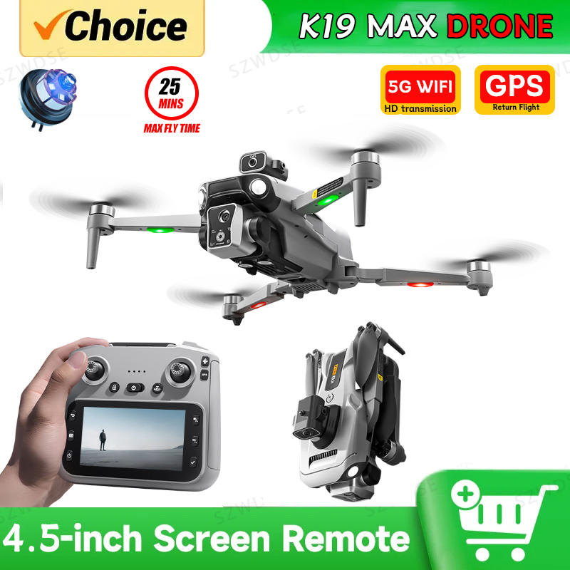 Rc Hobby China - 2026 K19 MAX GPS Drone Cam