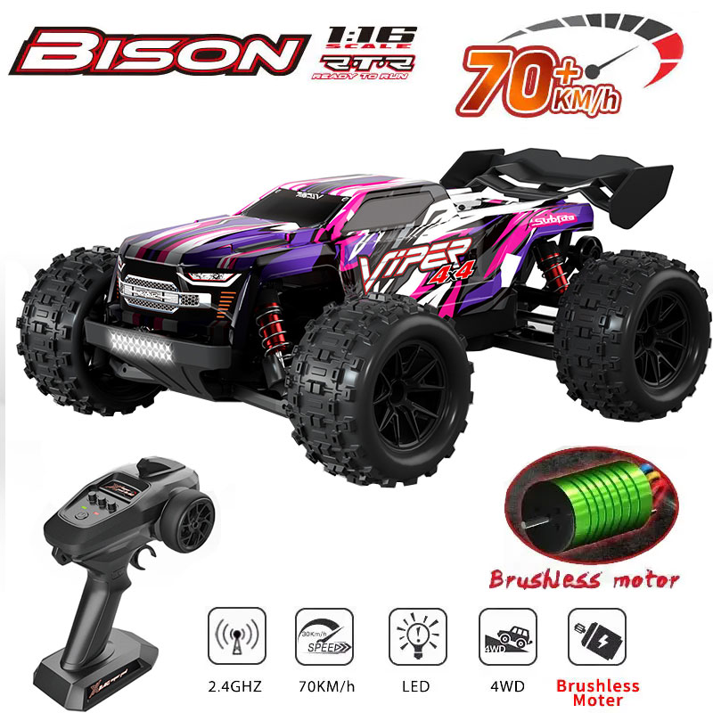 Rc Hobby Grade Car - 1:16 4WD RC Car 70KM/H or