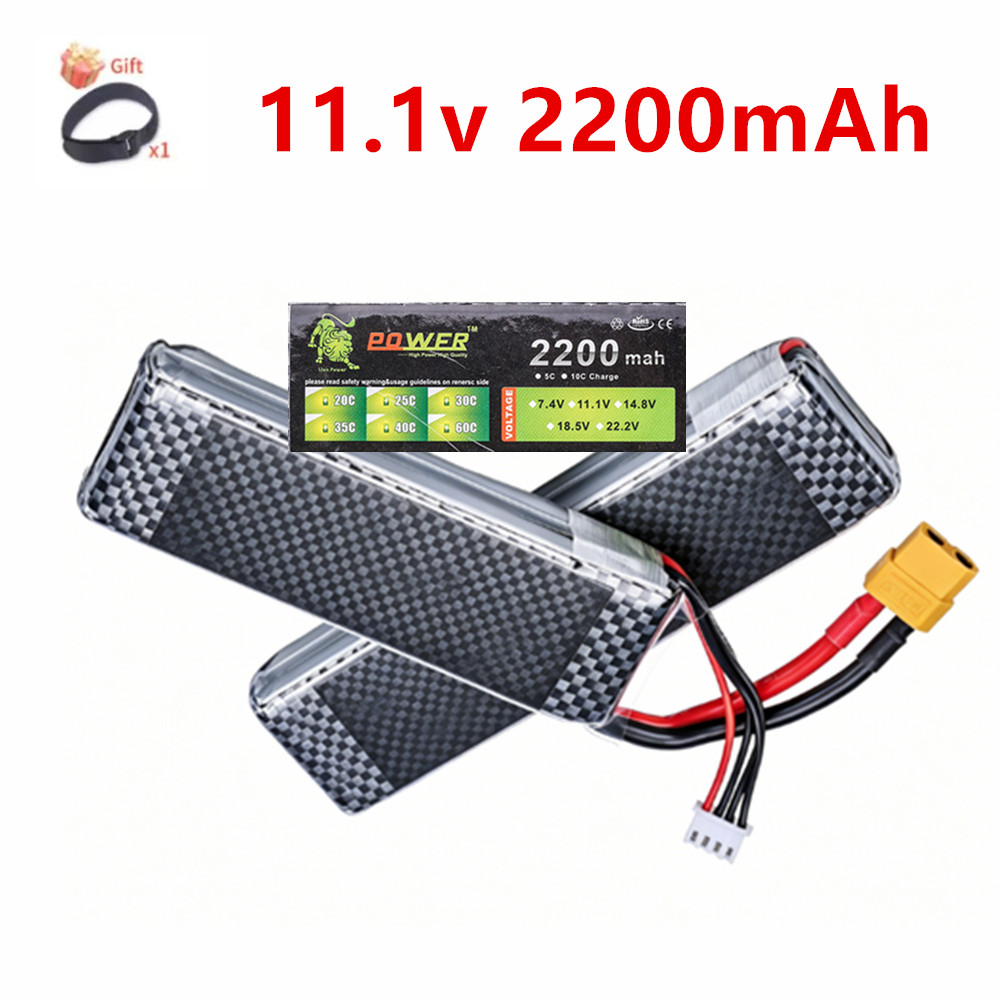 Rc Hobby Airplanes - 3S 11.1V 2200mAh 35C Lipo Battery