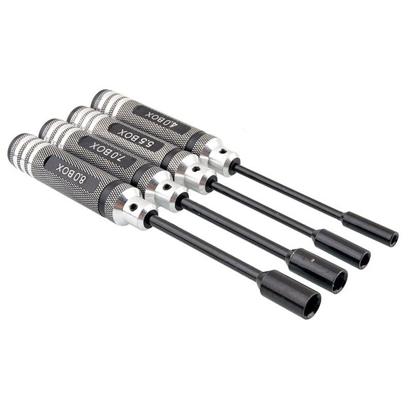 4Pcs Titanium Hex Screwdriver  - đánh giá và giá Rc Hobby Electric Screwdriver