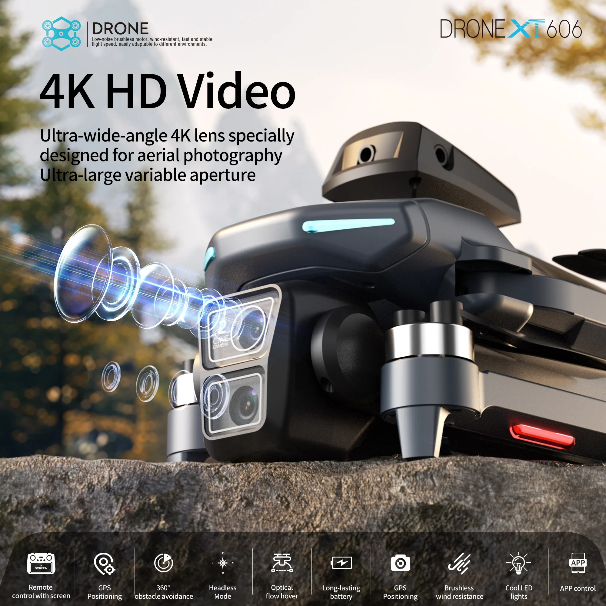 Lenovo XT606 Drone Professiona - đánh giá và giá Rc Hobby China