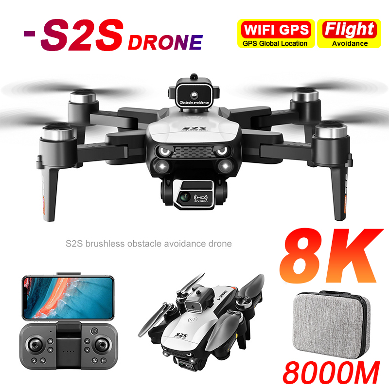 New S2S Drone 8K Professional  - đánh giá và giá Rc Hobby China