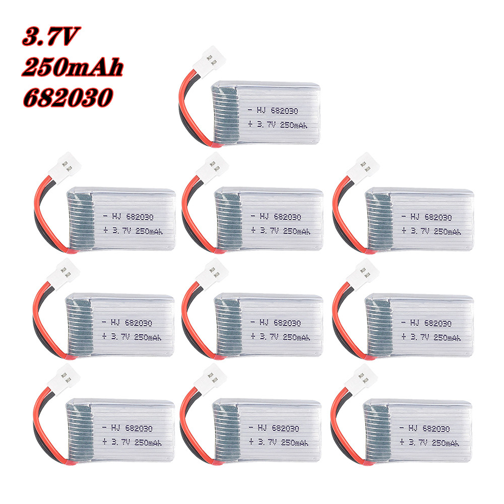 4/5/10pcs High Rate 3.7V 250mA - đánh giá và giá Rc Hobby Airplanes