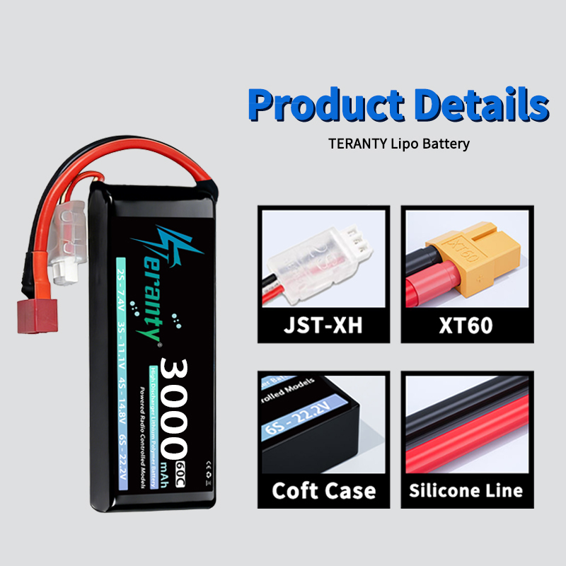 TERANTY 2S 3000mAh Lipo Batter - đánh giá và giá Rc Hobby Airplanes