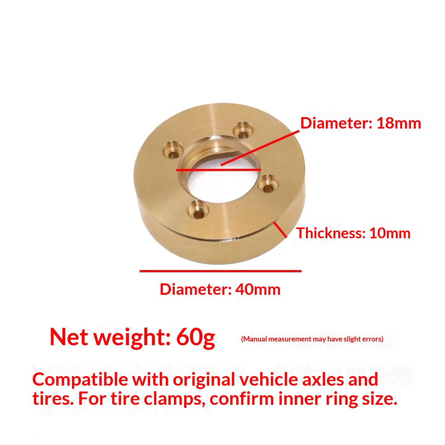Mjx Solid Brass Axle Counterwe - đánh giá và giá Rc Hobby Plus
