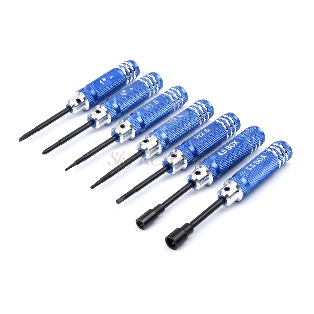 7 Cái/bộ 0/1/1.5/2/2.5/4/5.5Mm - đánh giá và giá Rc Hobby Electric Screwdriver