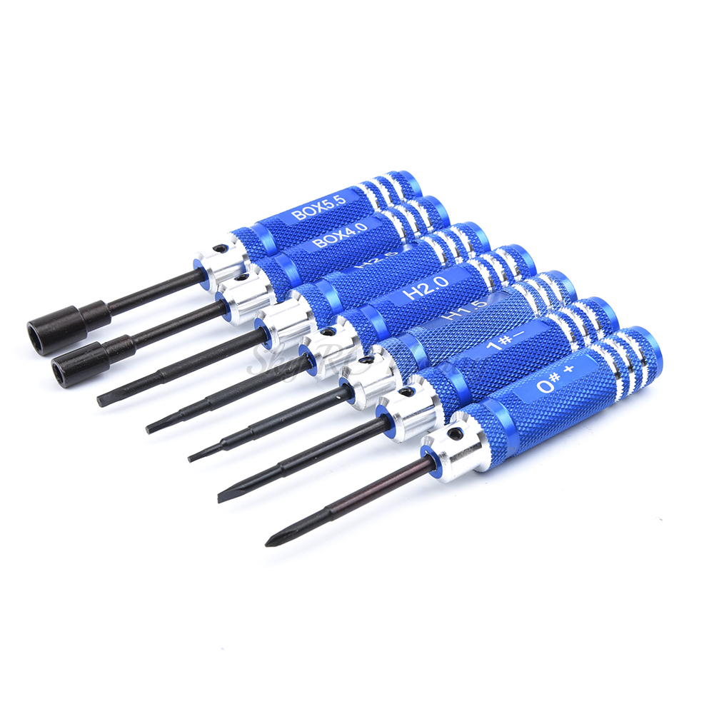 7 Cái/bộ 0/1/1.5/2/2.5/4/5.5Mm - đánh giá và giá Rc Hobby Electric Screwdriver