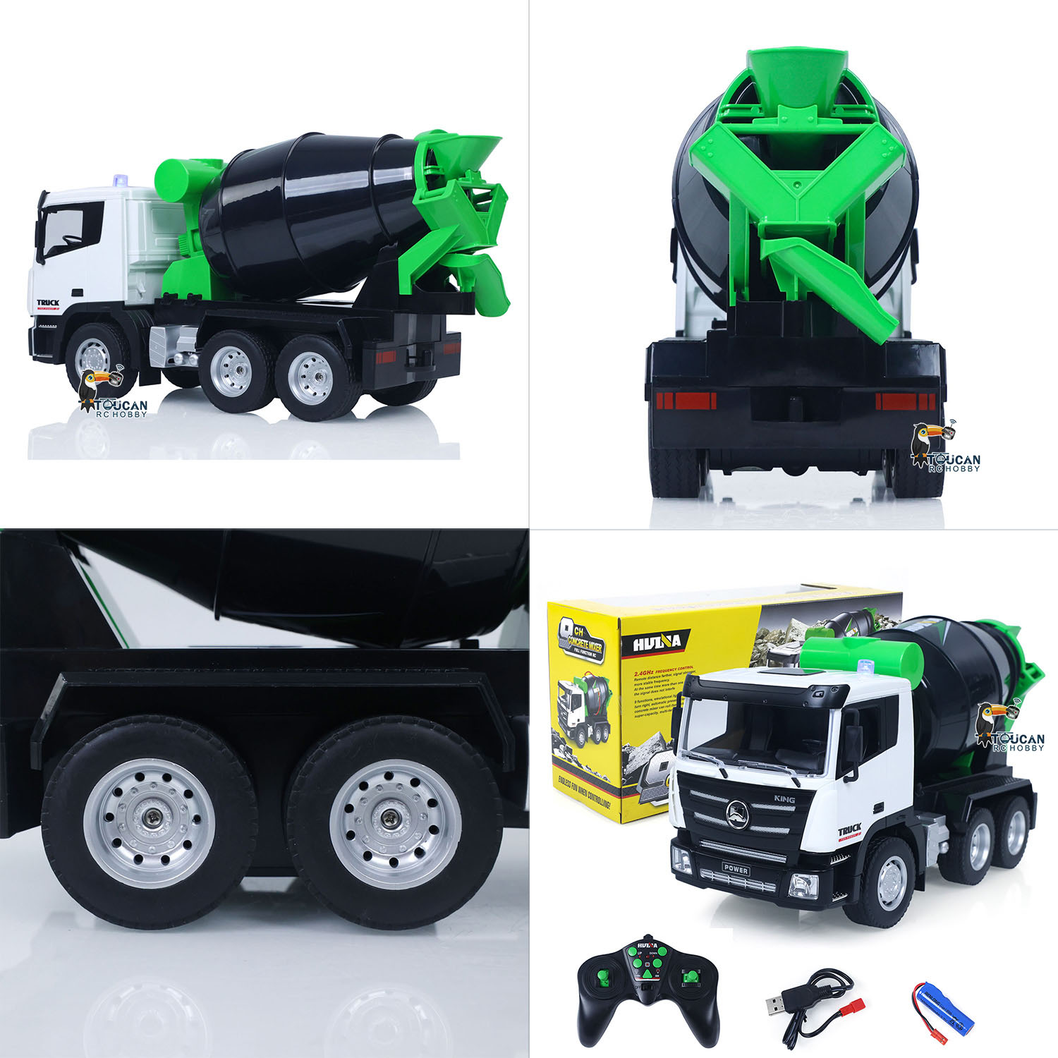 HUINA 1/18 1557 2.4G 9CH RC Co - đánh giá và giá Rc Hobby Grade