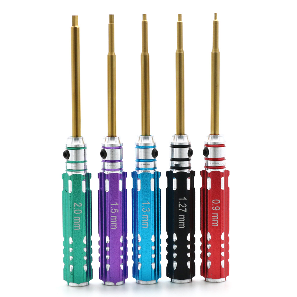 5pcs/set RC Mini 0.9mm 1.27mm  - đánh giá và giá Rc Hobby Electric Screwdriver