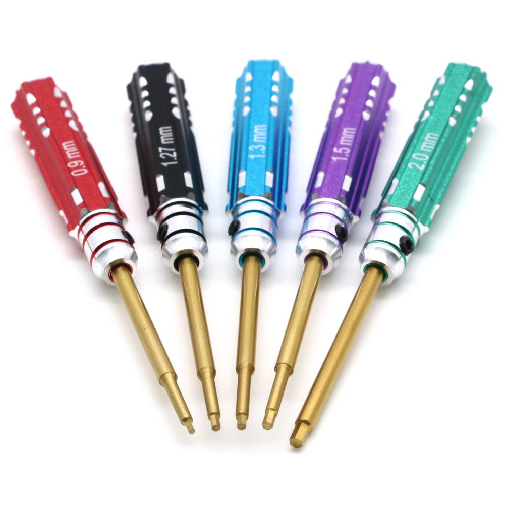5pcs/set RC Mini 0.9mm 1.27mm  - đánh giá và giá Rc Hobby Electric Screwdriver