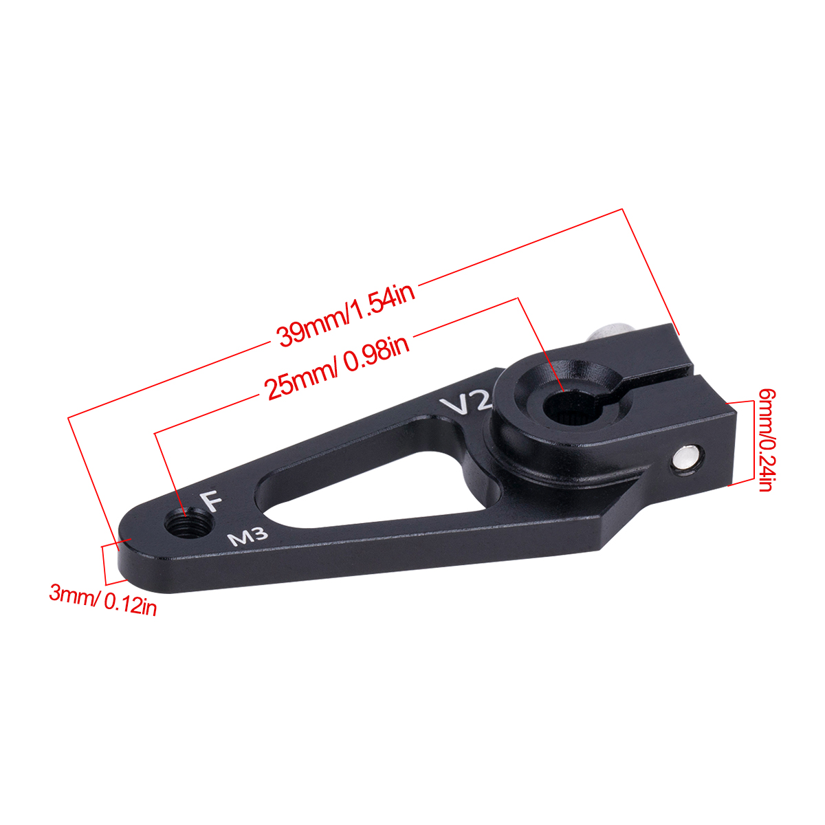 7075 Aluminum 25T Servo Horn M - đánh giá và giá Rc Hobby Shops