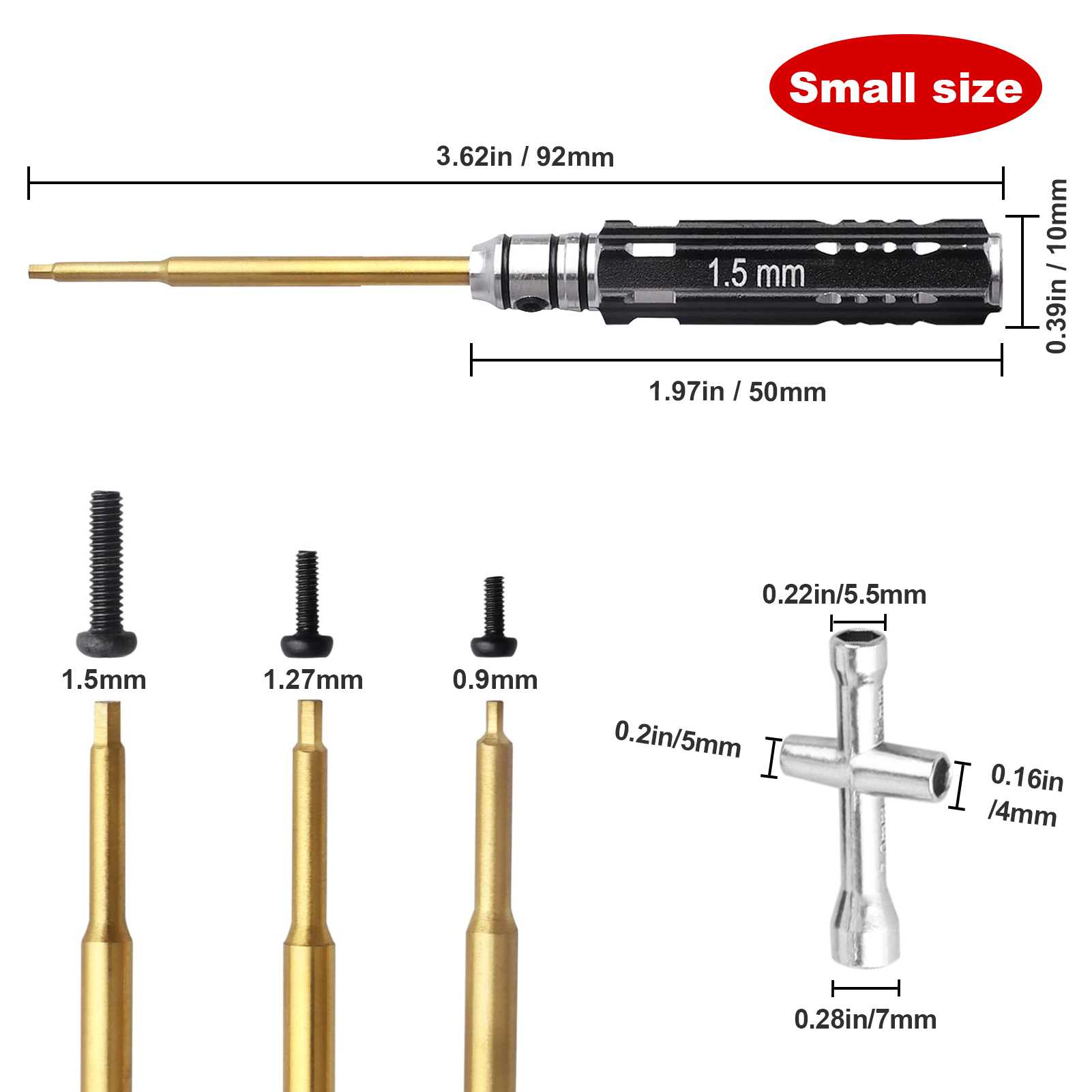 Hobbypark Mini RC Hex Driver S - đánh giá và giá Rc Hobby Electric Screwdriver