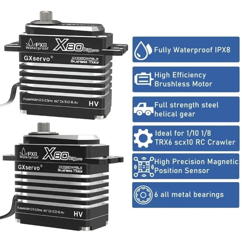 80KG Digital Servo Motor All M - đánh giá và giá Rc Hobby Grade