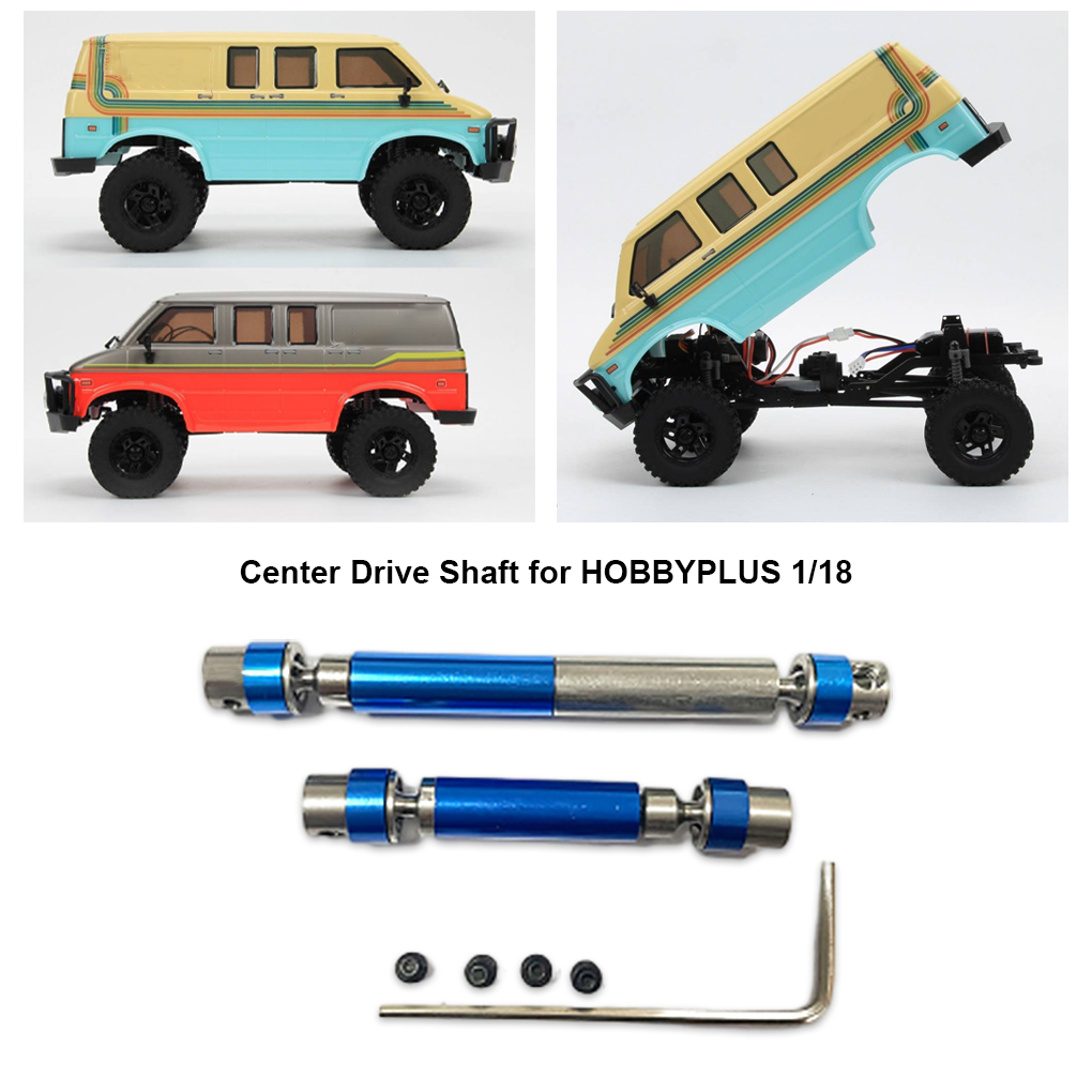 2PCS Steel Center Drive Shaft  - đánh giá và giá Rc Hobby Plus