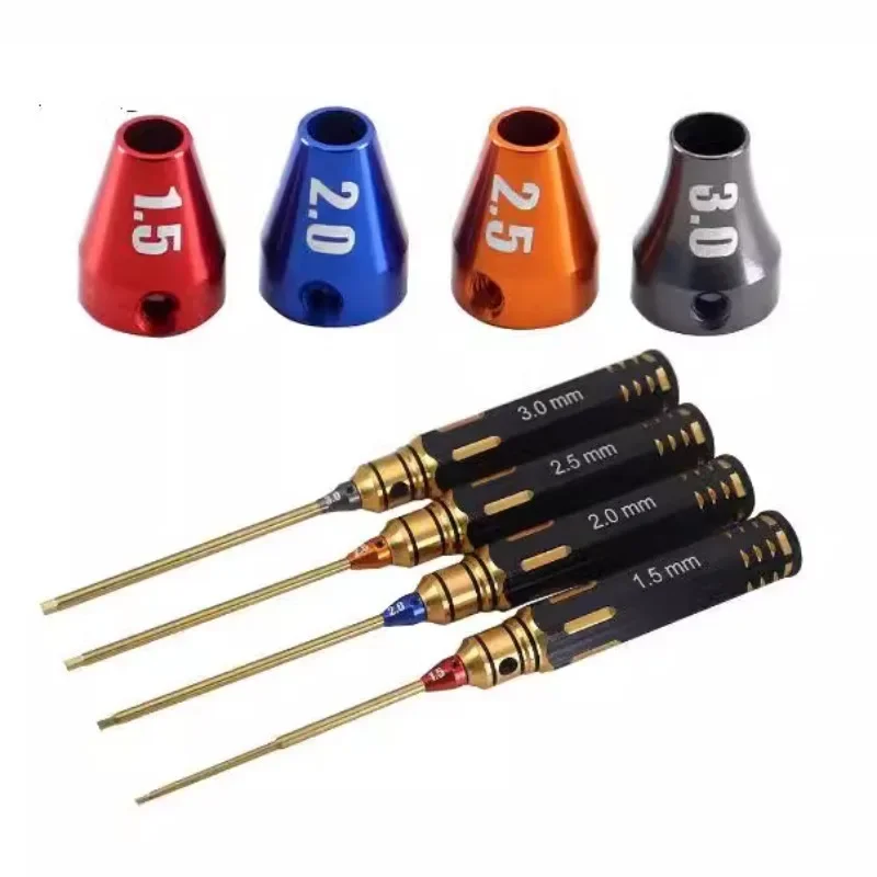 4pcs/set Titanium Plating 1.5m - đánh giá và giá Rc Hobby Electric Screwdriver
