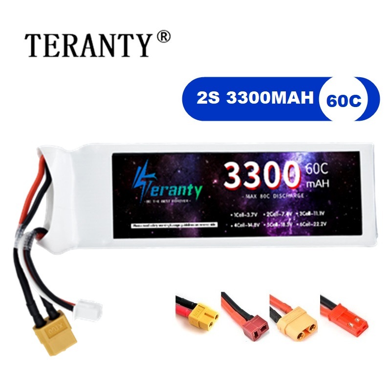 2S 7.4V LiPo Battery 3300mAh 6 - đánh giá và giá Rc Hobby Grade
