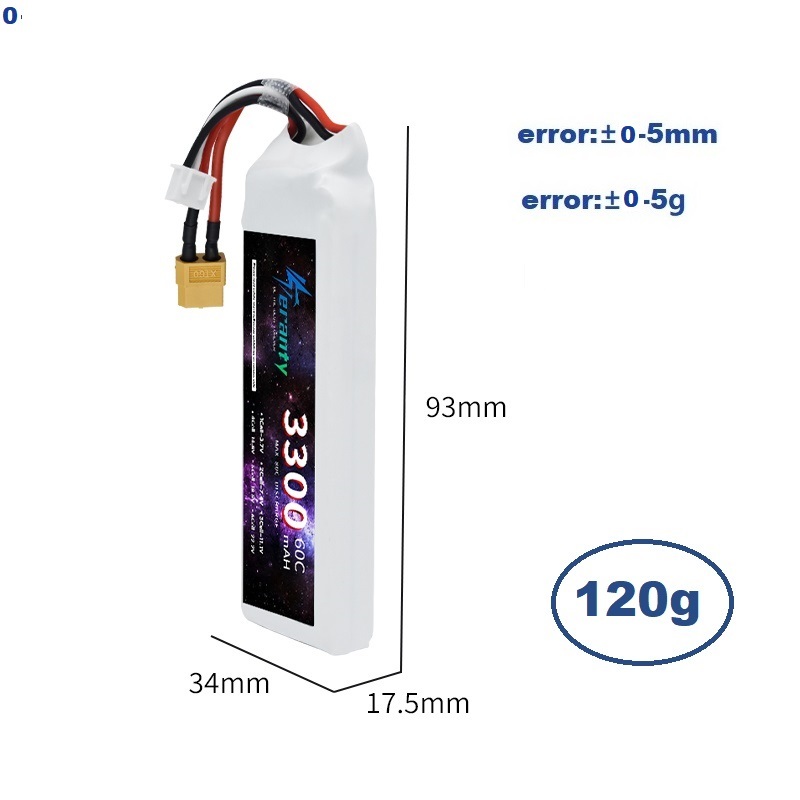 2S 7.4V LiPo Battery 3300mAh 6 - đánh giá và giá Rc Hobby Grade