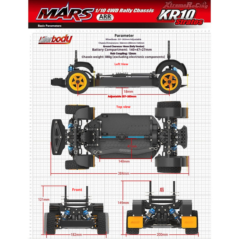 Killerbody Rc Rally Car Kr10 1 - đánh giá và giá Rc Hobby Grade Car