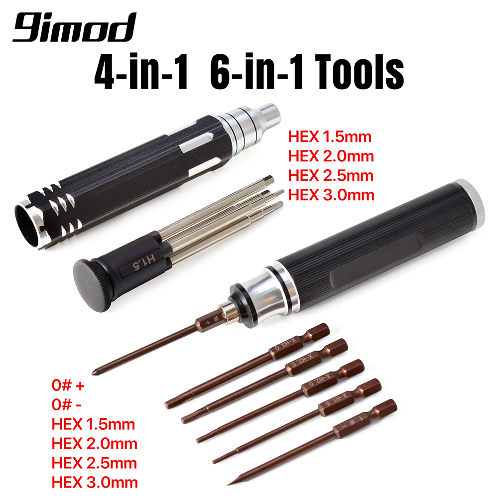 9IMOD RC Hex Driver Set 4-in-1 - đánh giá và giá Rc Hobby Electric Screwdriver