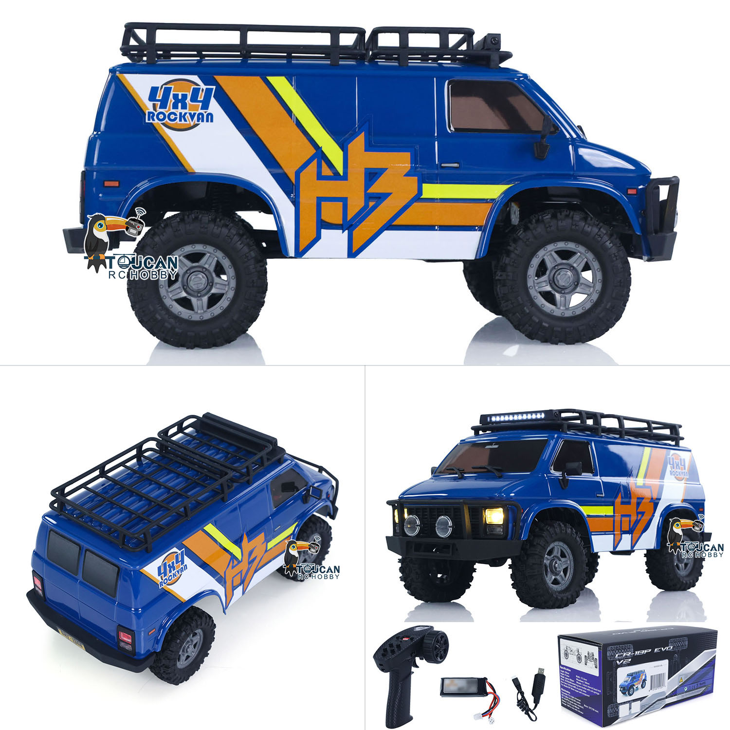 Toy 4WD Hobby Plus 1/18 RC Roc - đánh giá và giá Rc Hobby Plus