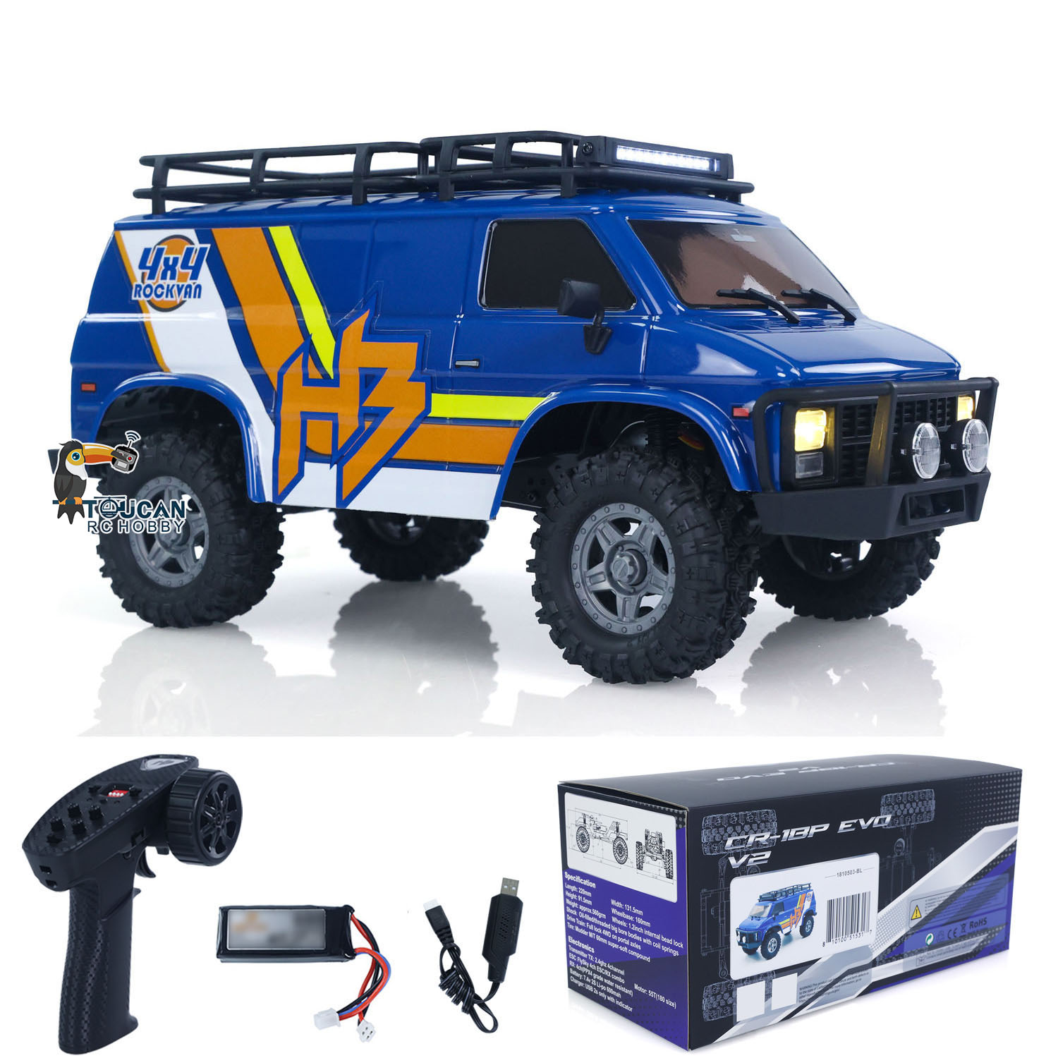 Toy 4WD Hobby Plus 1/18 RC Roc - đánh giá và giá Rc Hobby Plus