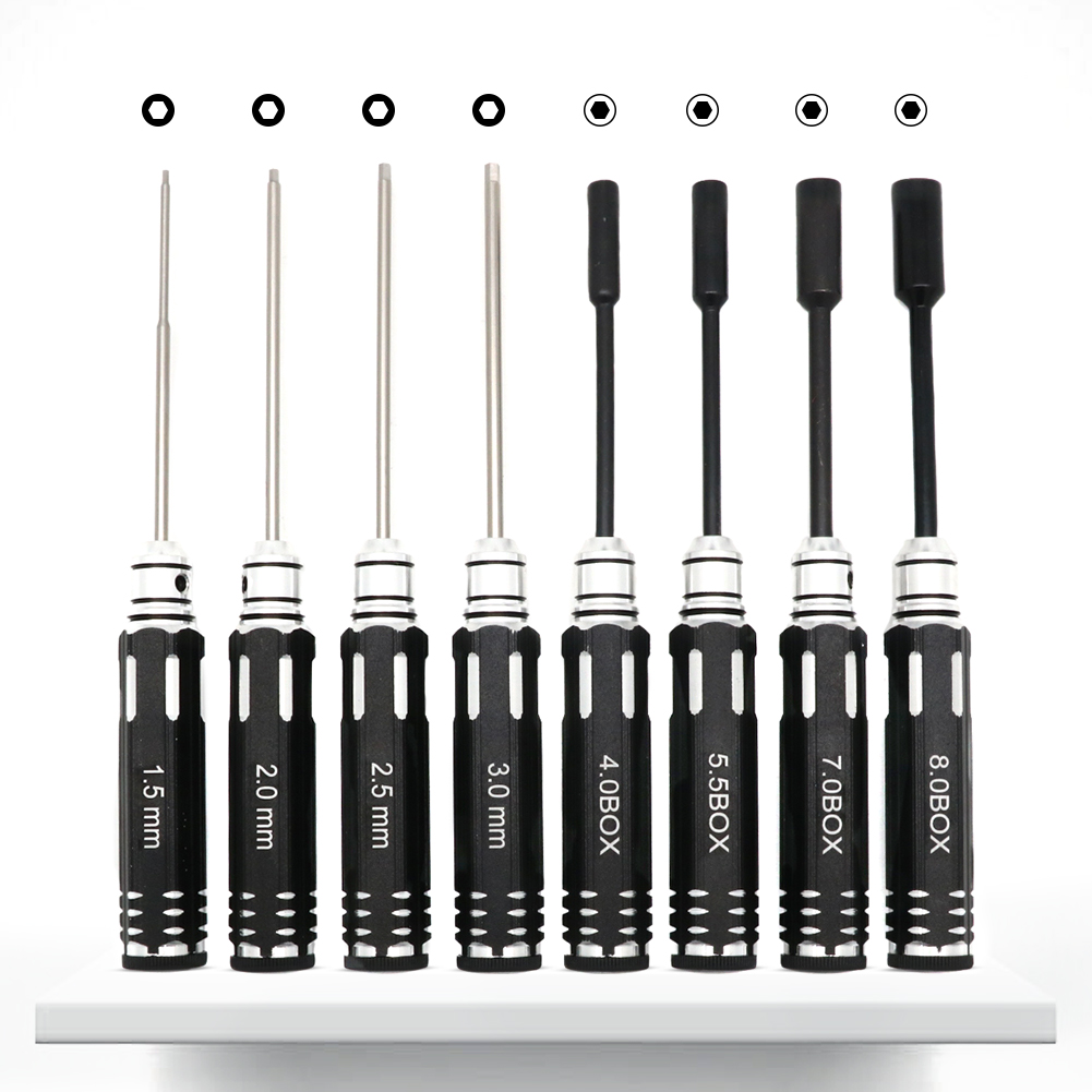 RC Hex Driver Set - 16pcs Hex  - đánh giá và giá Rc Hobby Electric Screwdriver