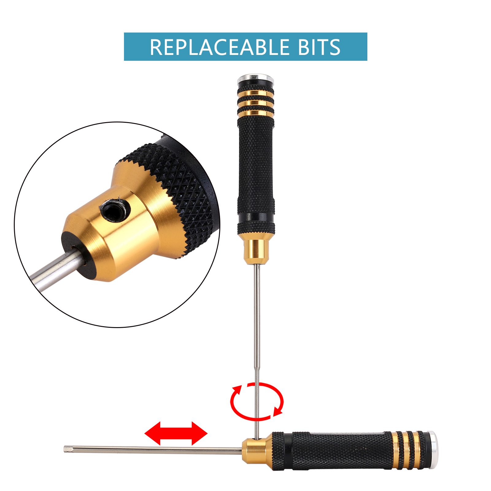 INJORA 7 Chiếc Mũi Khoét Thép  - đánh giá và giá Rc Hobby Electric Screwdriver