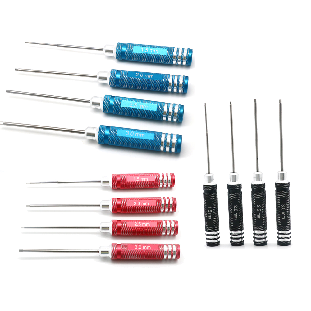 4pcs RC Tools Hex Screw Driver - đánh giá và giá Rc Hobby Electric Screwdriver