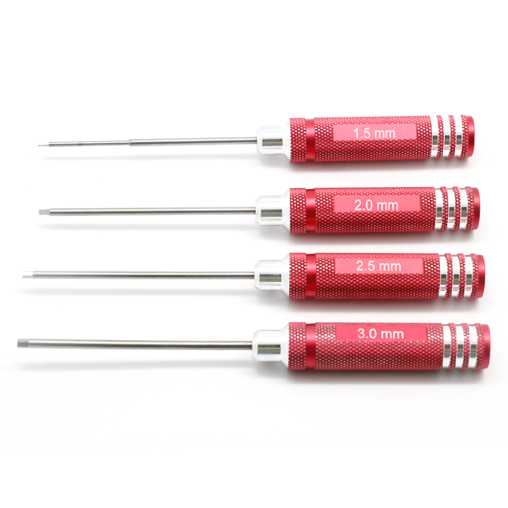 4pcs RC Tools Hex Screw Driver - đánh giá và giá Rc Hobby Electric Screwdriver