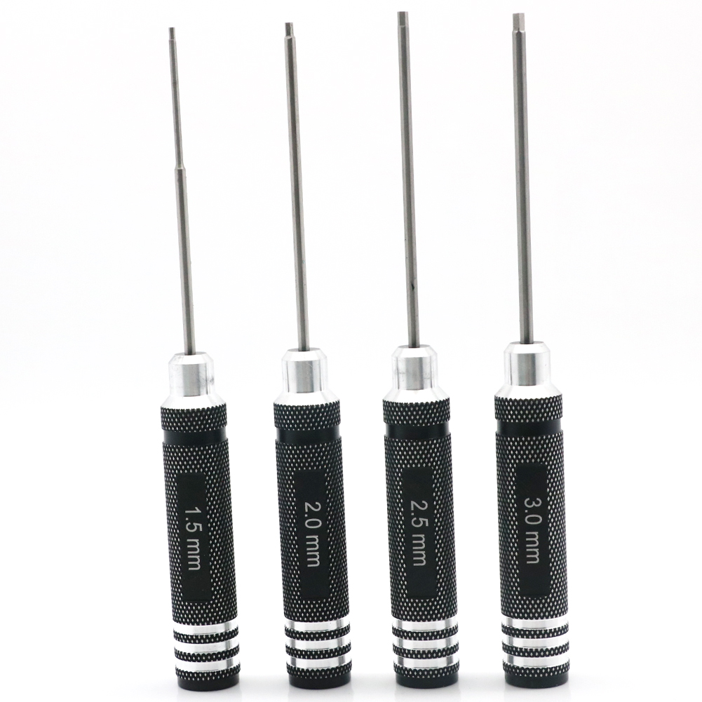 4pcs RC Tools Hex Screw Driver - đánh giá và giá Rc Hobby Electric Screwdriver