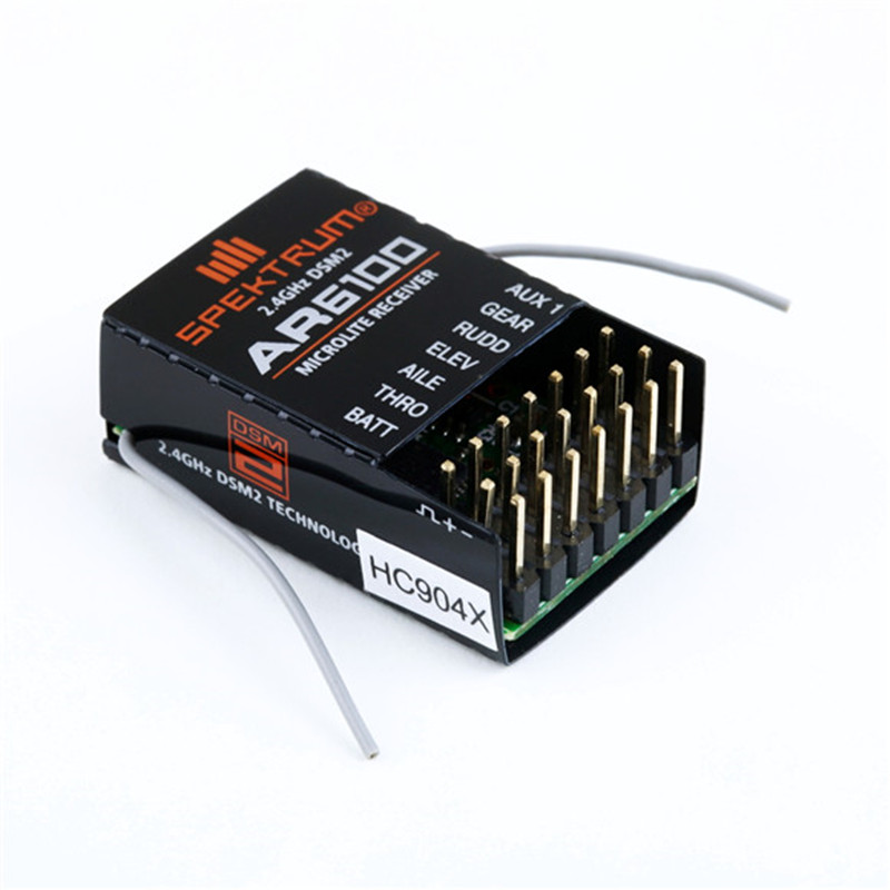 AR6100 DSM2 RC Đầu Thu 2.4GHz  - đánh giá và giá Rc Hobby Shops