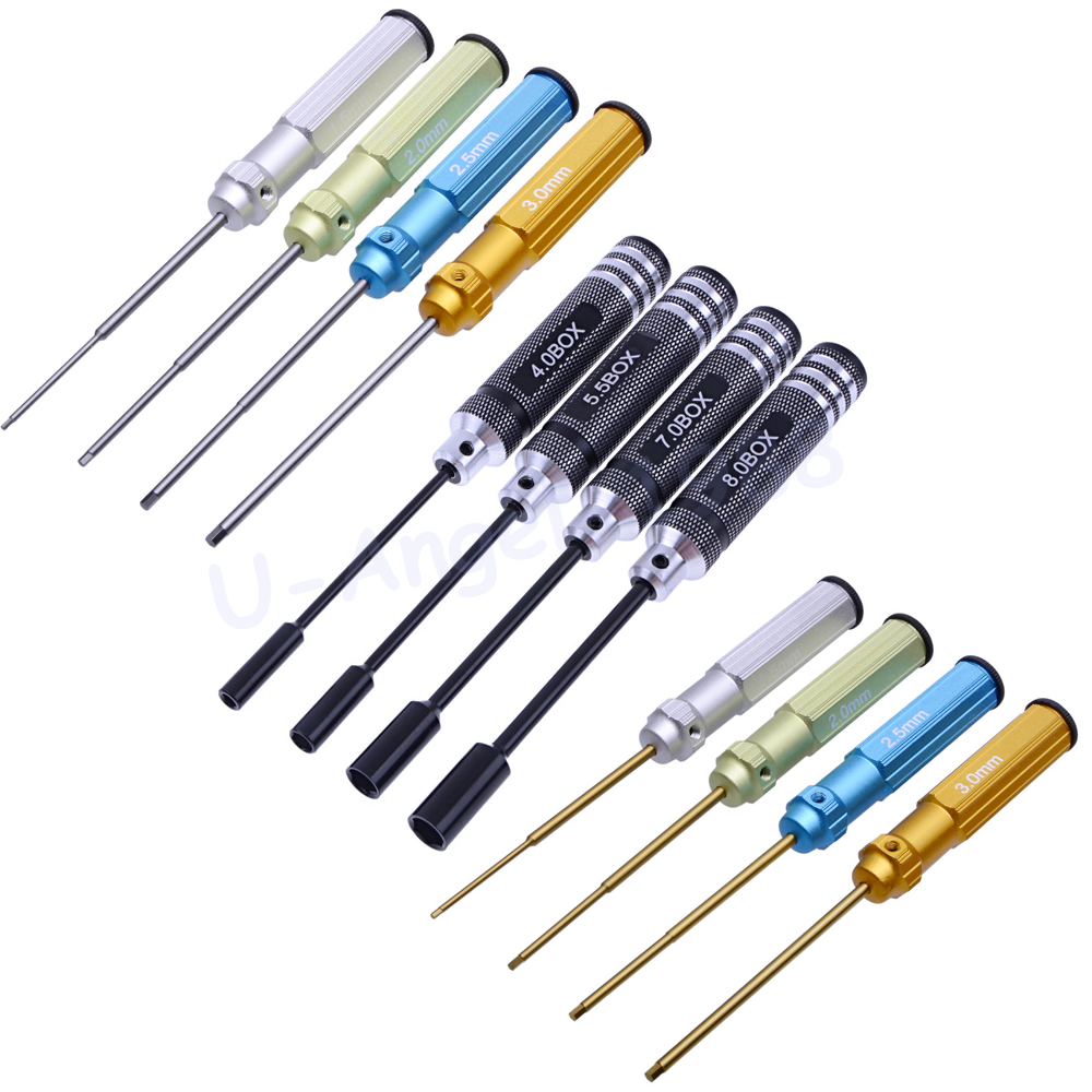 RC Tools 4 pcs hex screw drive - đánh giá và giá Rc Hobby Electric Screwdriver