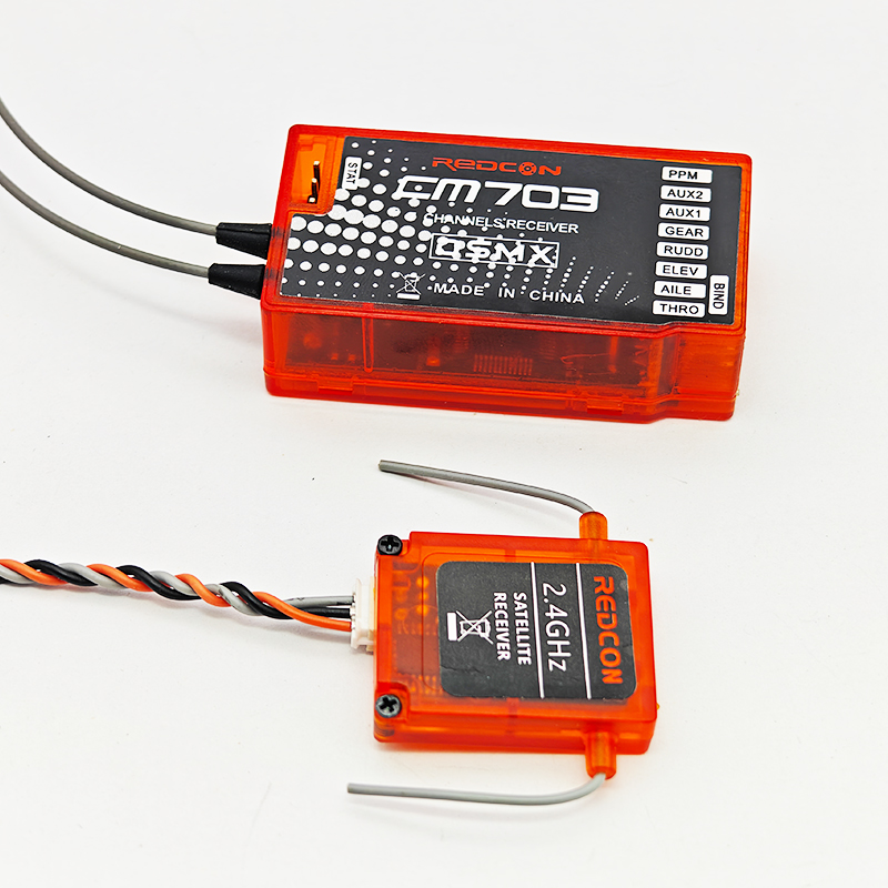 CM703 7 Channel 2.4Ghz RX Rece - đánh giá và giá Rc Hobby Shops