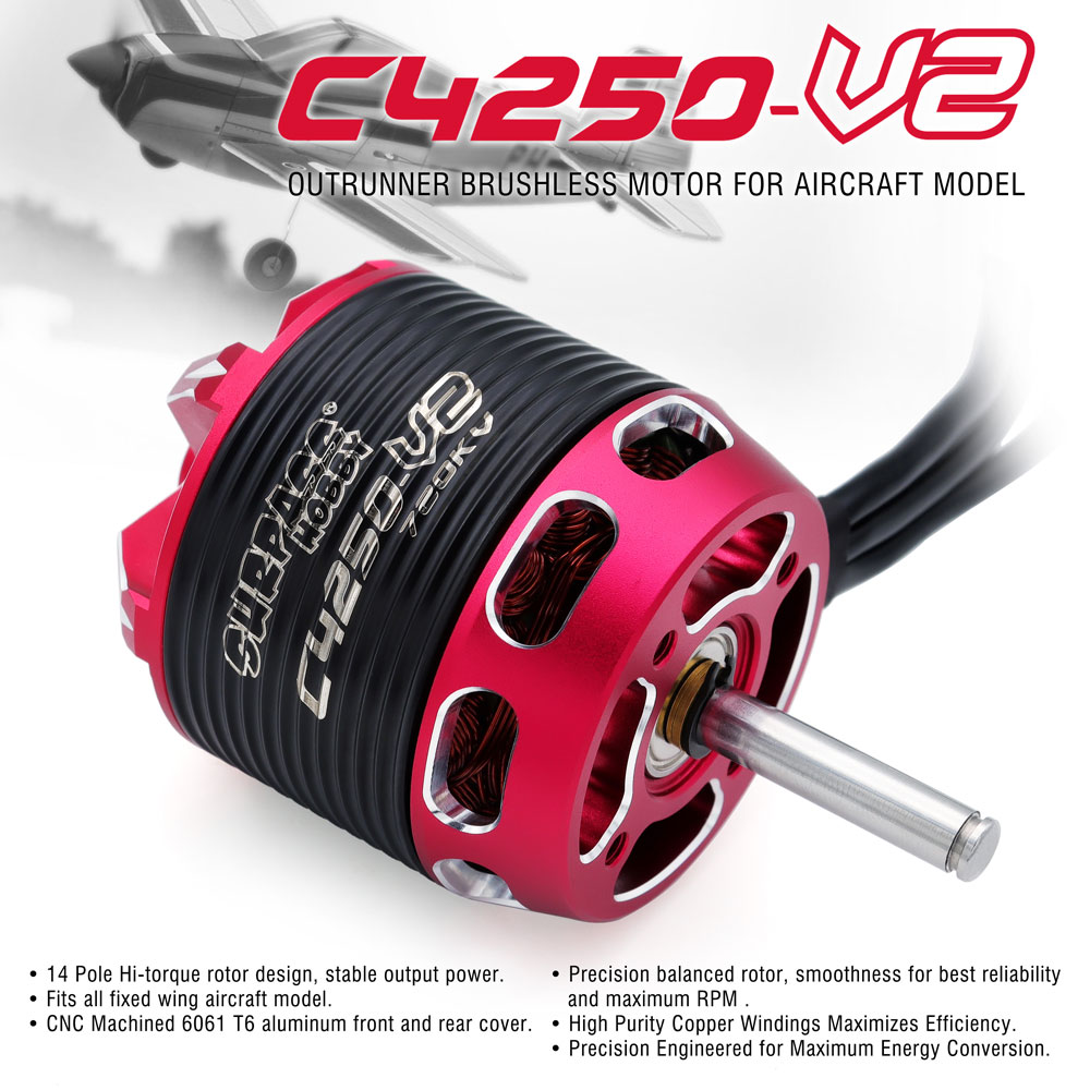 SURPASS HOBBY C4240 750KV/850K - đánh giá và giá Rc Hobby Grade