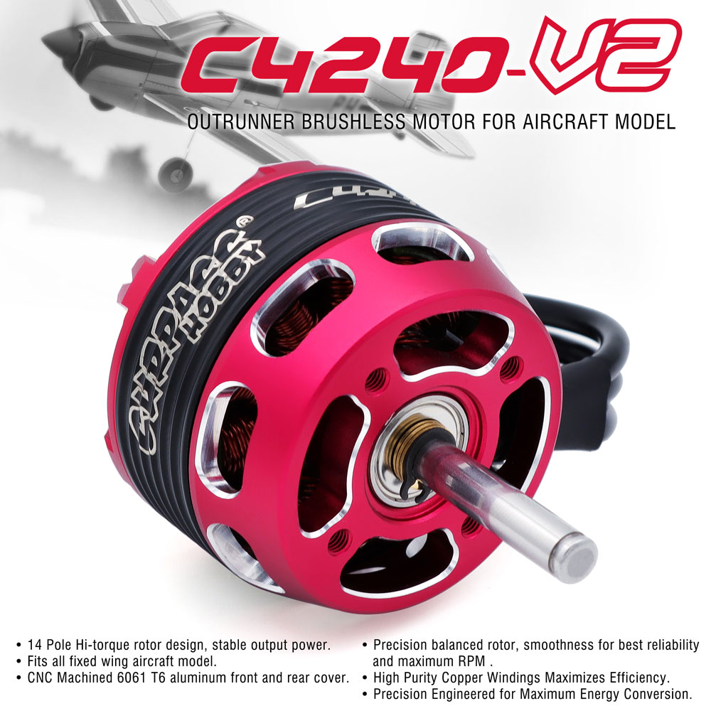SURPASS HOBBY C4240 750KV/850K - đánh giá và giá Rc Hobby Grade