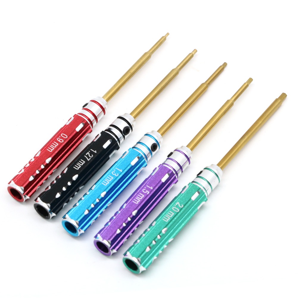 5pcs/set RC Mini 0.9mm 1.27mm  - đánh giá và giá Rc Hobby Electric Screwdriver
